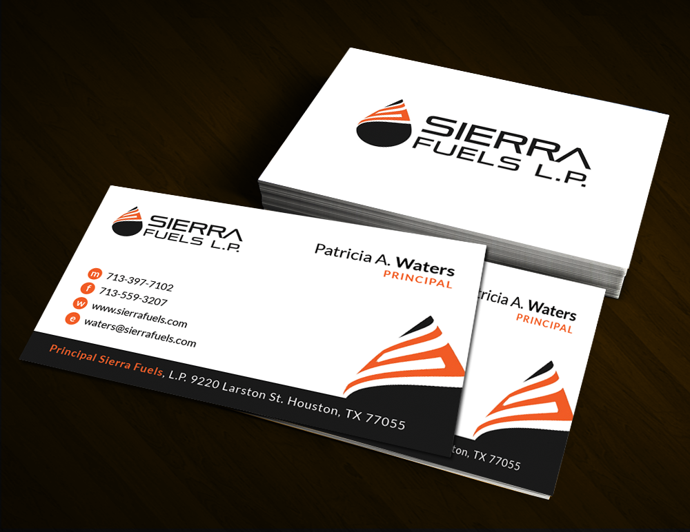 Business Card Design by  Artman for Sierra Fuels | Design #3289650
