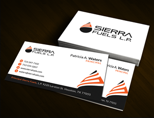 Business Card Design by  Artman for Sierra Fuels | Design: #3289650