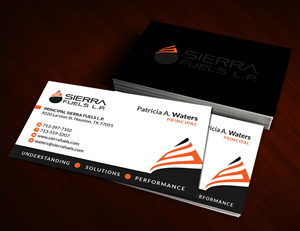 Business Card Design by  Artman for Sierra Fuels | Design: #3289776