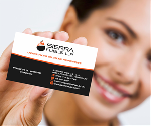 Business Card Design by AashishSeth for Sierra Fuels | Design: #3258519