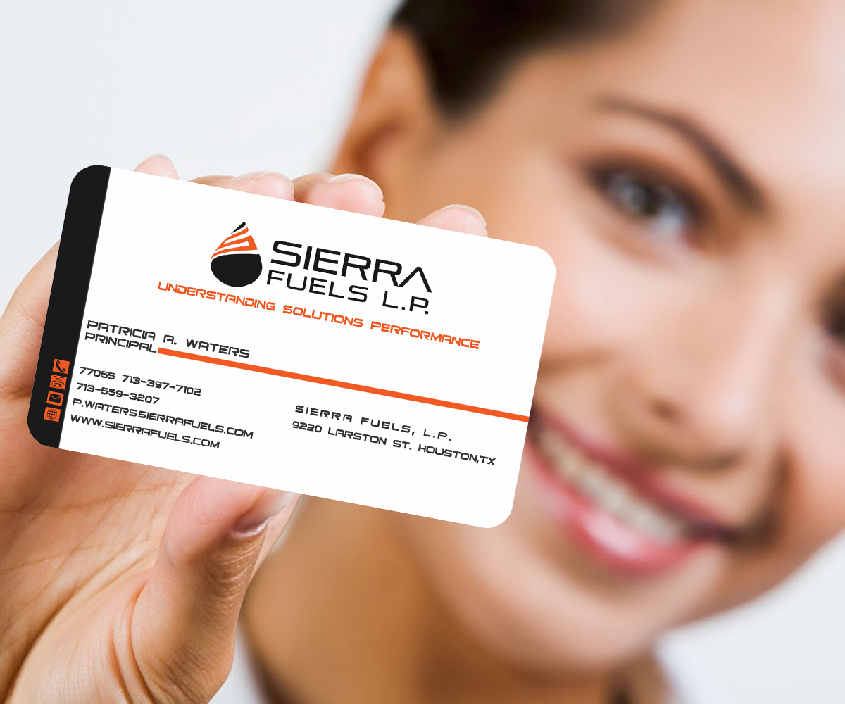 Business Card Design by AashishSeth for Sierra Fuels | Design #3258549