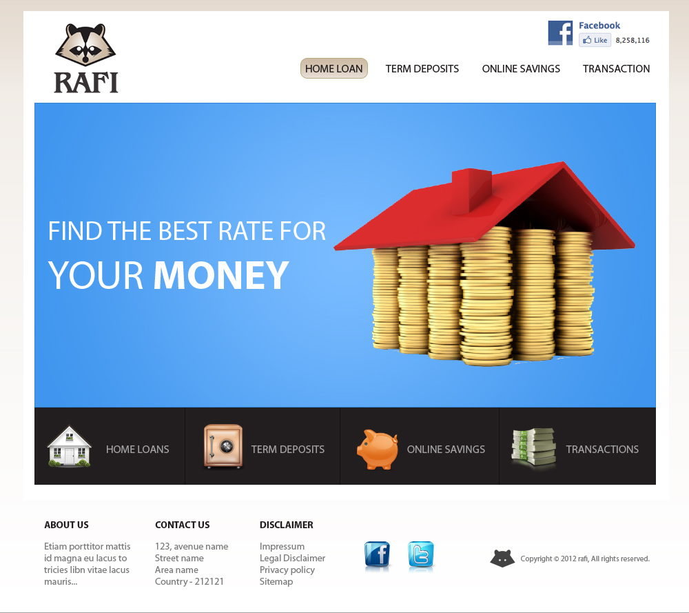 Web Design by pb for this project | Design #818820