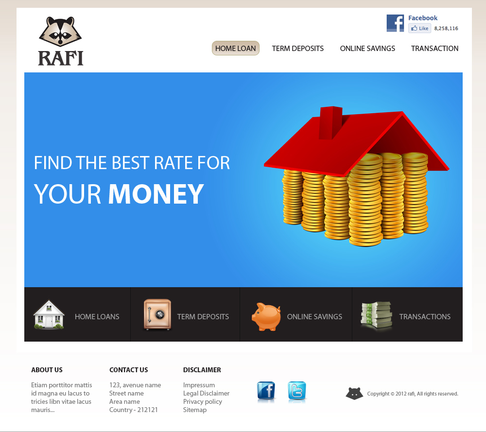 Web Design by pb for this project | Design: #825013
