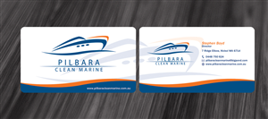 Diseño de Tarjeta de Presentación por diRtY.EMM para Pilbara Clean Marine | Diseño: #800156