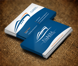 Diseño de Tarjeta de Presentación por diRtY.EMM para Pilbara Clean Marine | Diseño: #802655
