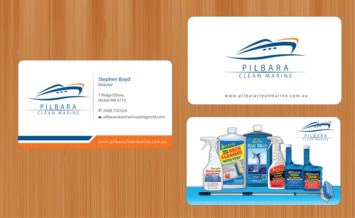 Design de Carte de Visite par Sbss pour Pilbara Clean Marine | Design #797240