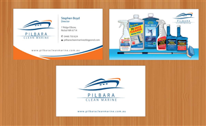 Design de Carte de Visite par Sbss pour Pilbara Clean Marine | Design : #797256