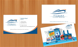 Design de Carte de Visite par Sbss pour Pilbara Clean Marine | Design : #797261