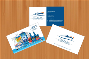 Design de Carte de Visite par Sbss pour Pilbara Clean Marine | Design : #797262
