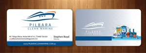 Design de Carte de Visite par Sbss pour Pilbara Clean Marine | Design : #797480