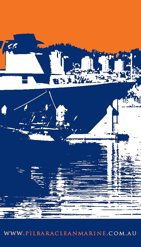 Business Card Design by PrincessH for Pilbara Clean Marine | Design #796384
