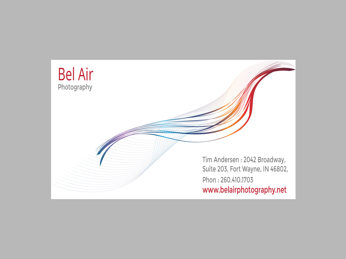 Business Card Design by uniquetribe for Bel Air Photography | Design #3280576