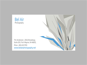 Business Card Design by uniquetribe for Bel Air Photography | Design: #3280582