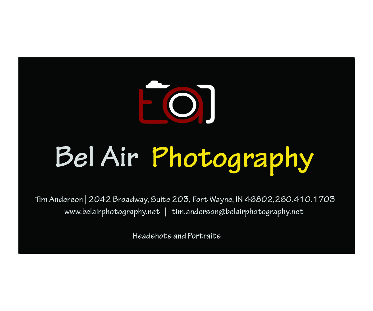 Business Card Design by karljohnpass for Bel Air Photography | Design #3340334