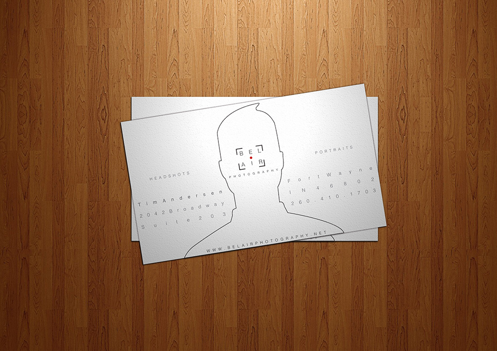 Diseño de Tarjeta de Presentación por pmezzini para Bel Air Photography | Diseño #3284335