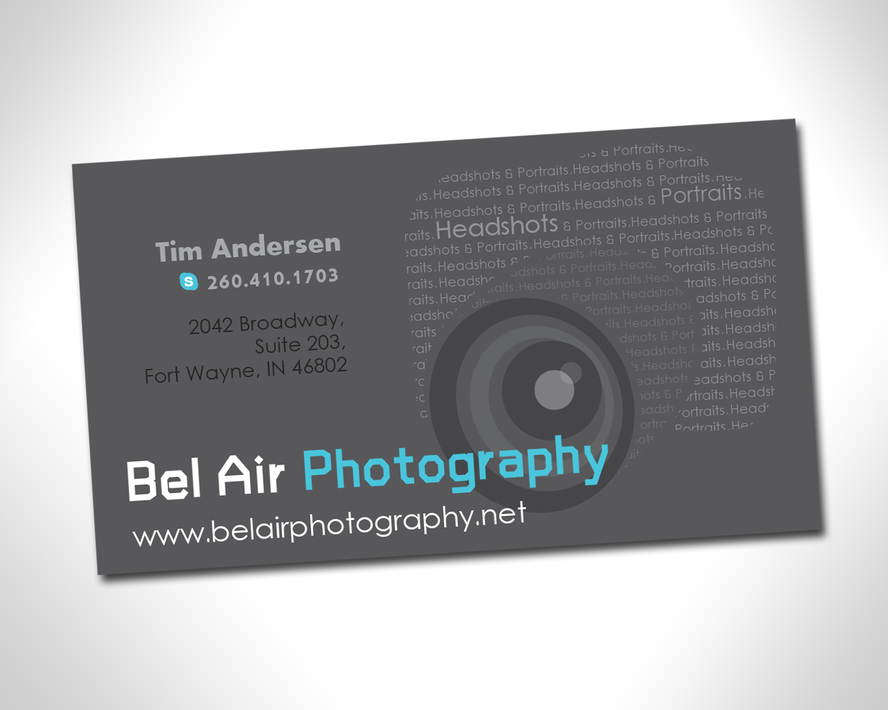 Diseño de Tarjeta de Presentación por hopedesign para Bel Air Photography | Diseño #3294051