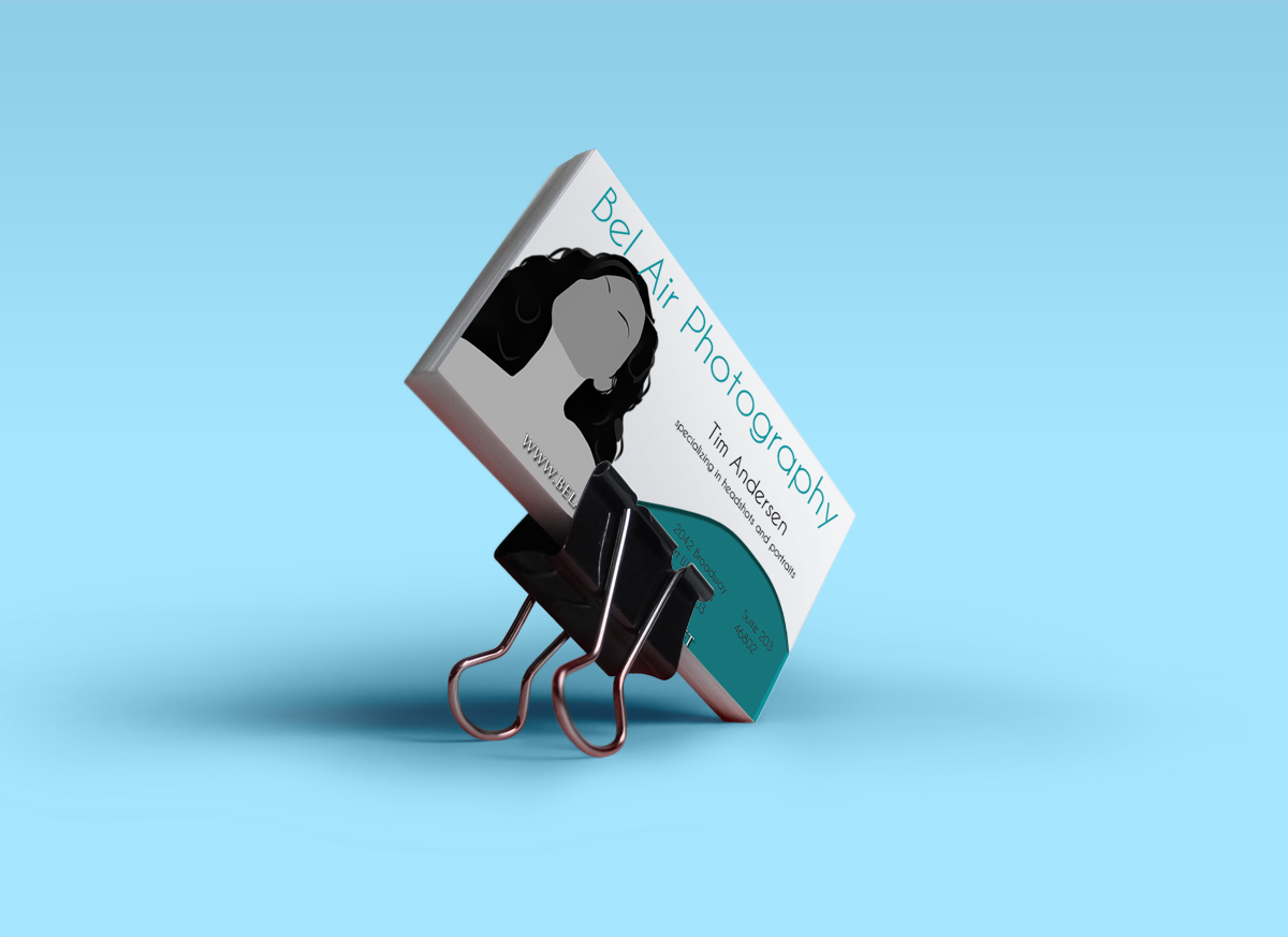 Business Card Design by Jellie for Bel Air Photography | Design #3317865