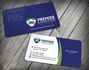 Business Card Design by SKYdesign for Premier Risk Solutions LLC | Design: #3261059