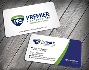 Business Card Design by SKYdesign for Premier Risk Solutions LLC | Design: #3261069