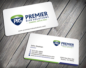 Business Card Design by SKYdesign for Premier Risk Solutions LLC | Design: #3261078
