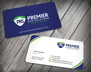 Business Card Design by SKYdesign for Premier Risk Solutions LLC | Design: #3261095