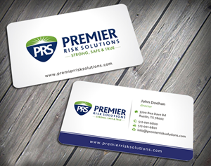 Business Card Design by SKYdesign for Premier Risk Solutions LLC | Design: #3261103
