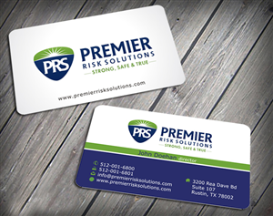 Business Card Design by SKYdesign for Premier Risk Solutions LLC | Design: #3261118