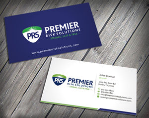 Business Card Design by SKYdesign for Premier Risk Solutions LLC | Design: #3261148