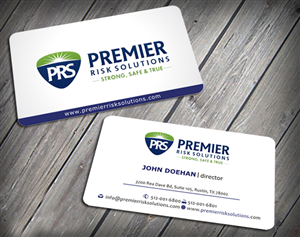 Business Card Design by SKYdesign for Premier Risk Solutions LLC | Design: #3261157