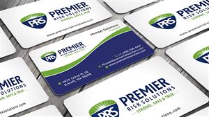 Business Card Design by SKYdesign for Premier Risk Solutions LLC | Design: #3278102