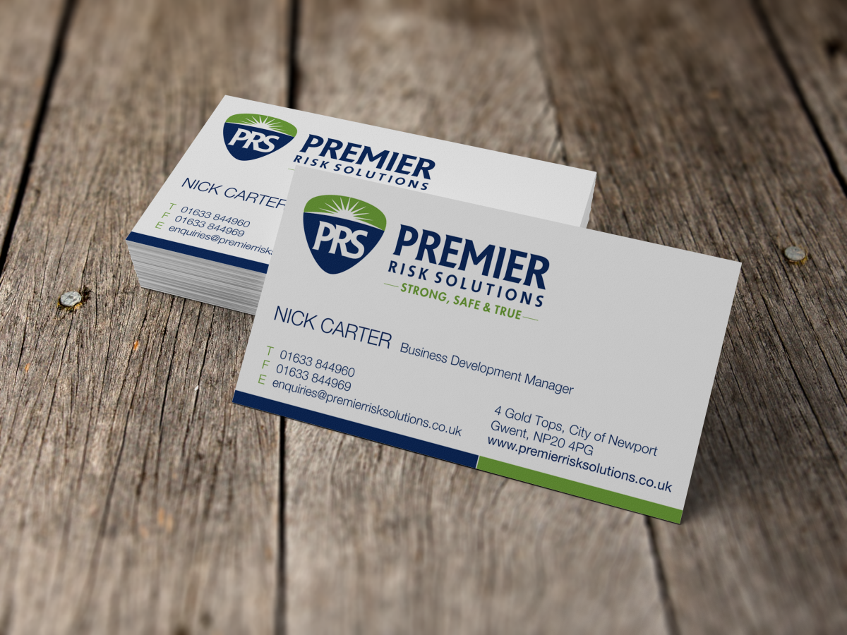 Business Card Design by HYPdesign for Premier Risk Solutions LLC | Design #3260792