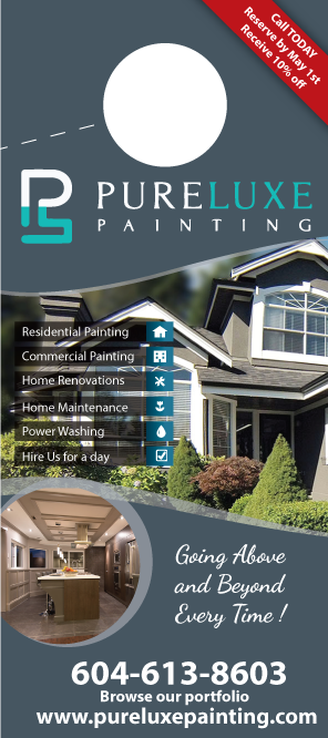 Postkarten-Design von TedAtkinson für Pure Luxe Painting | Design: #3254512