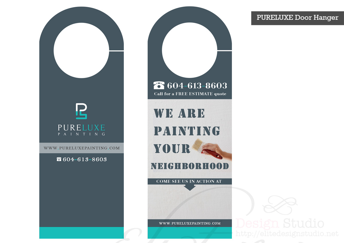 Postcard Design by Caroloh for Pure Luxe Painting | Design #3281145