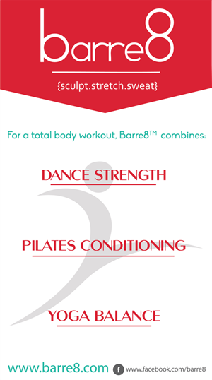 Poster-Design von Kburks für Barre8 Fitness | Design: #3301908