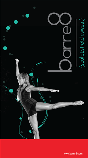 Poster Design by Kburks for Barre8 Fitness | Design: #3331096