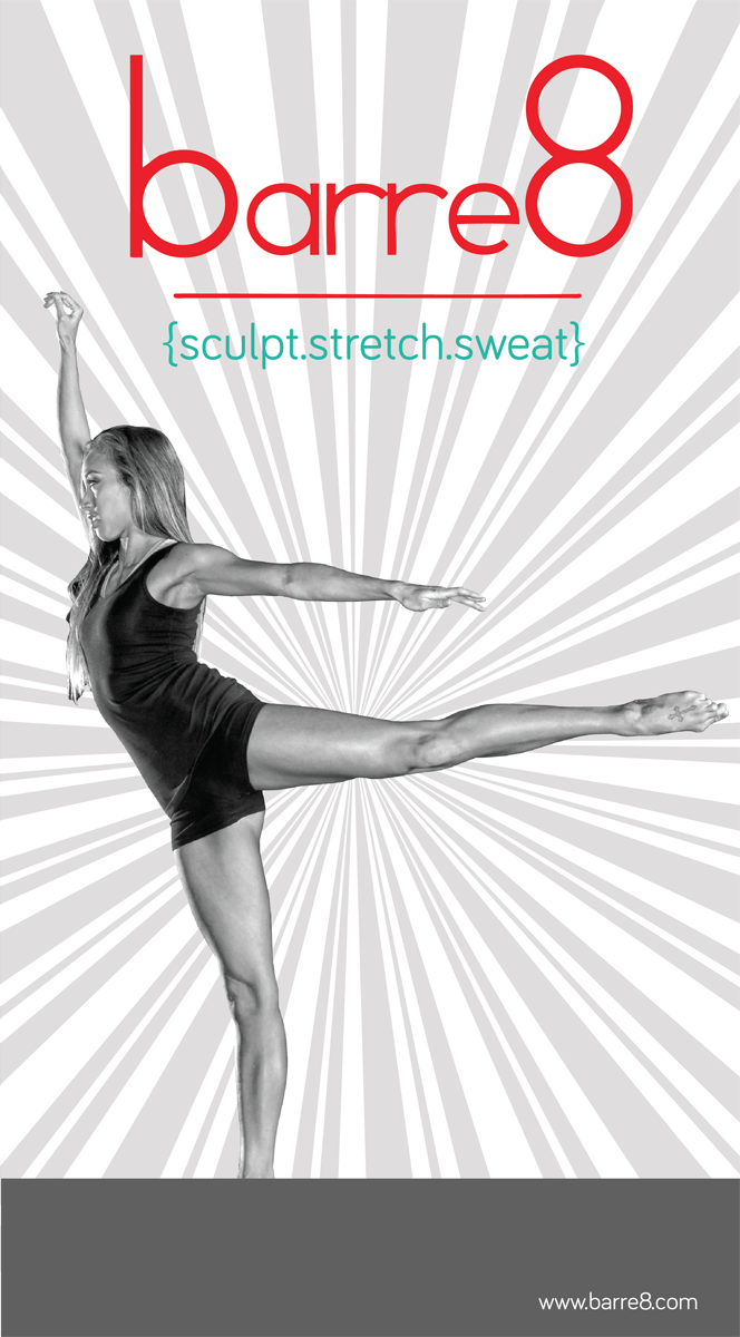 Poster Design by Kburks for Barre8 Fitness | Design #3331102
