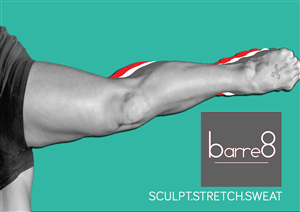 Poster Design by HeadMess Design for Barre8 Fitness | Design #3383496