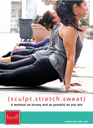 Poster-Design von Amritvir für Barre8 Fitness | Design: #3258689