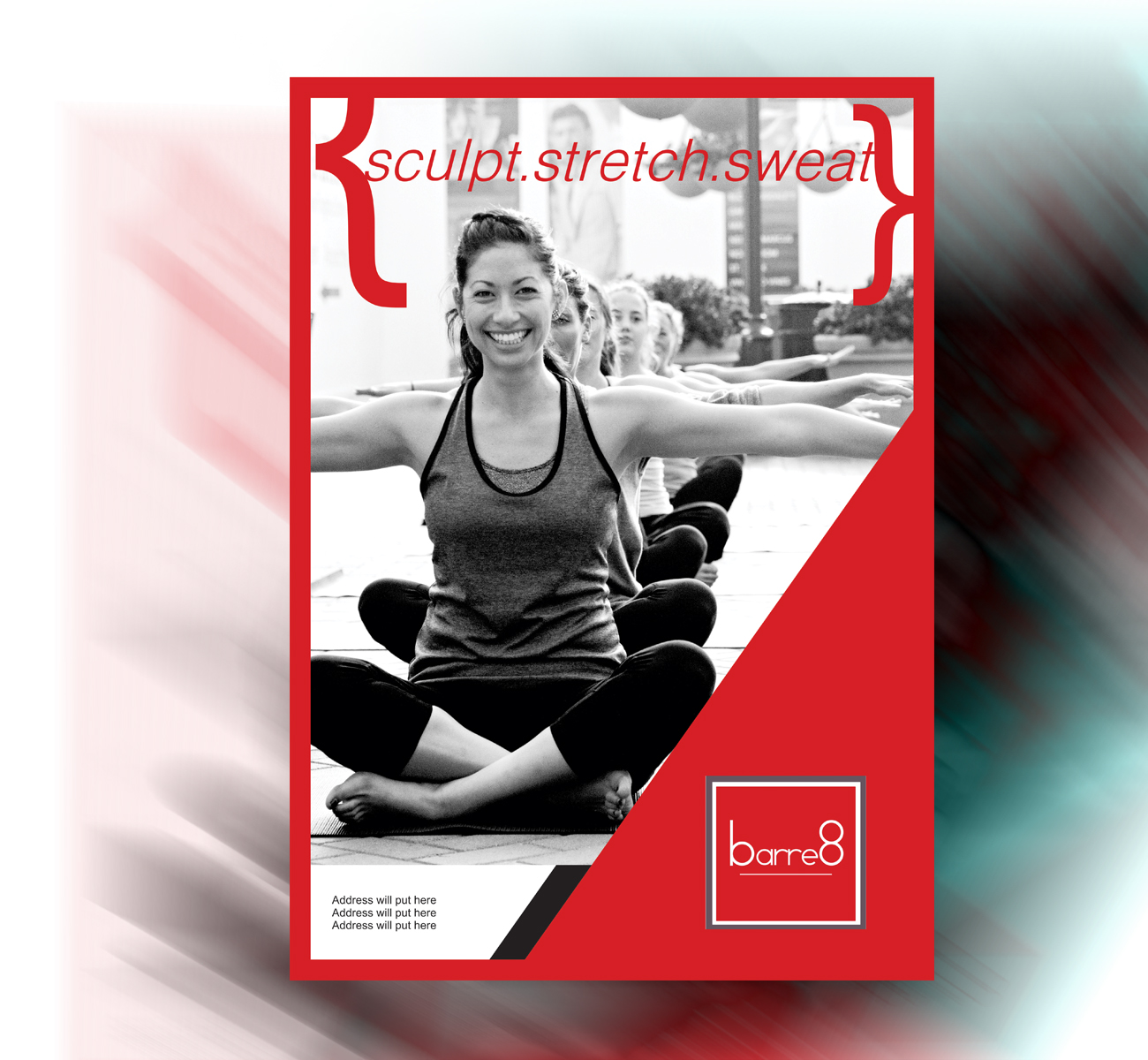Poster Design by Creativemedia Solution for Barre8 Fitness | Design #3320123