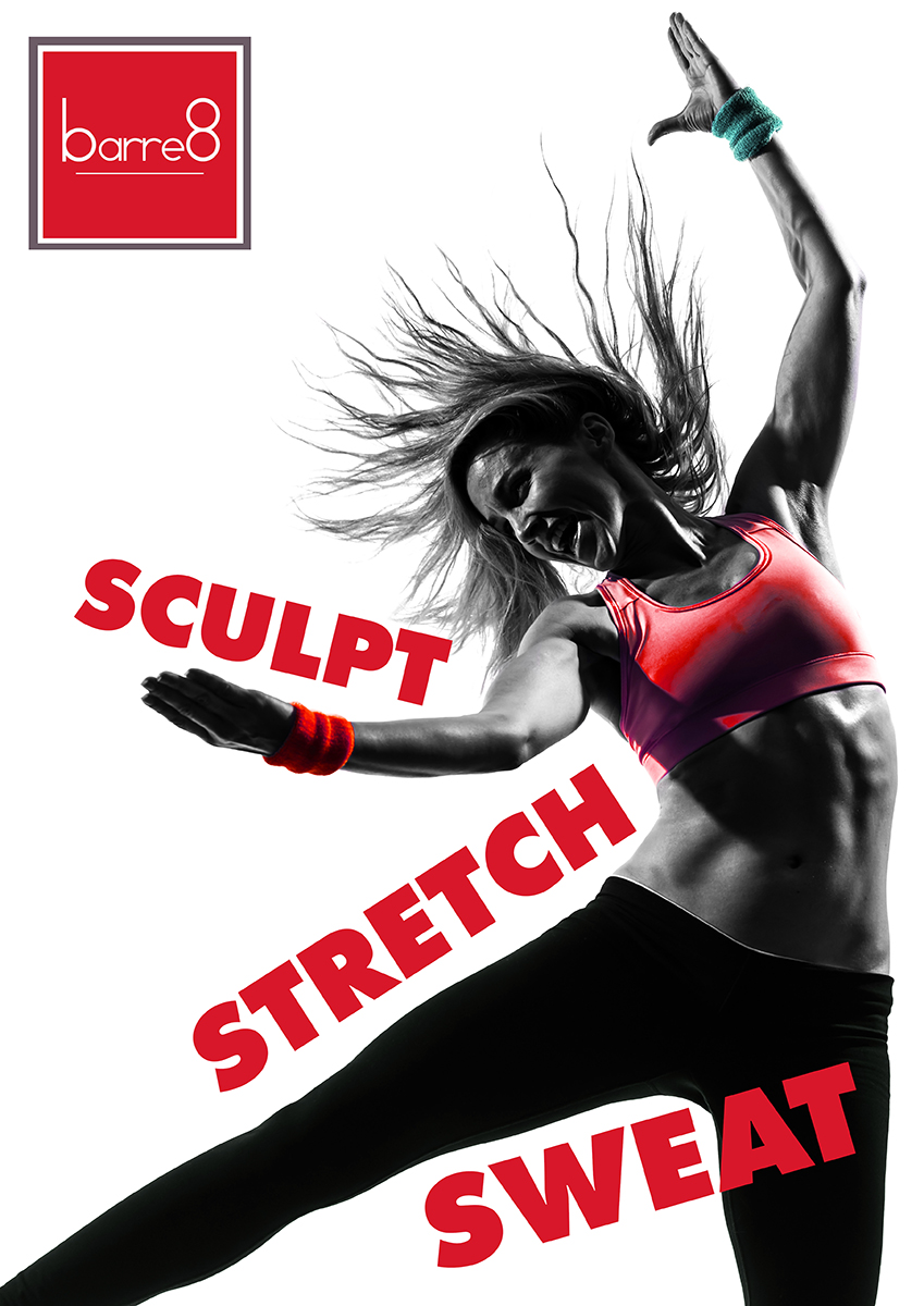 Poster Design by kundhiya for Barre8 Fitness | Design #3257246