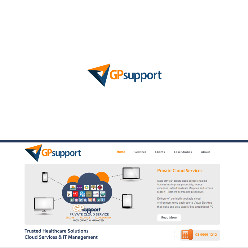 Diseño de Logo por Designoid para GPsupport | Diseño: #3396016