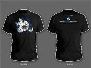 Huffman Family Dentistry employee t-shirt