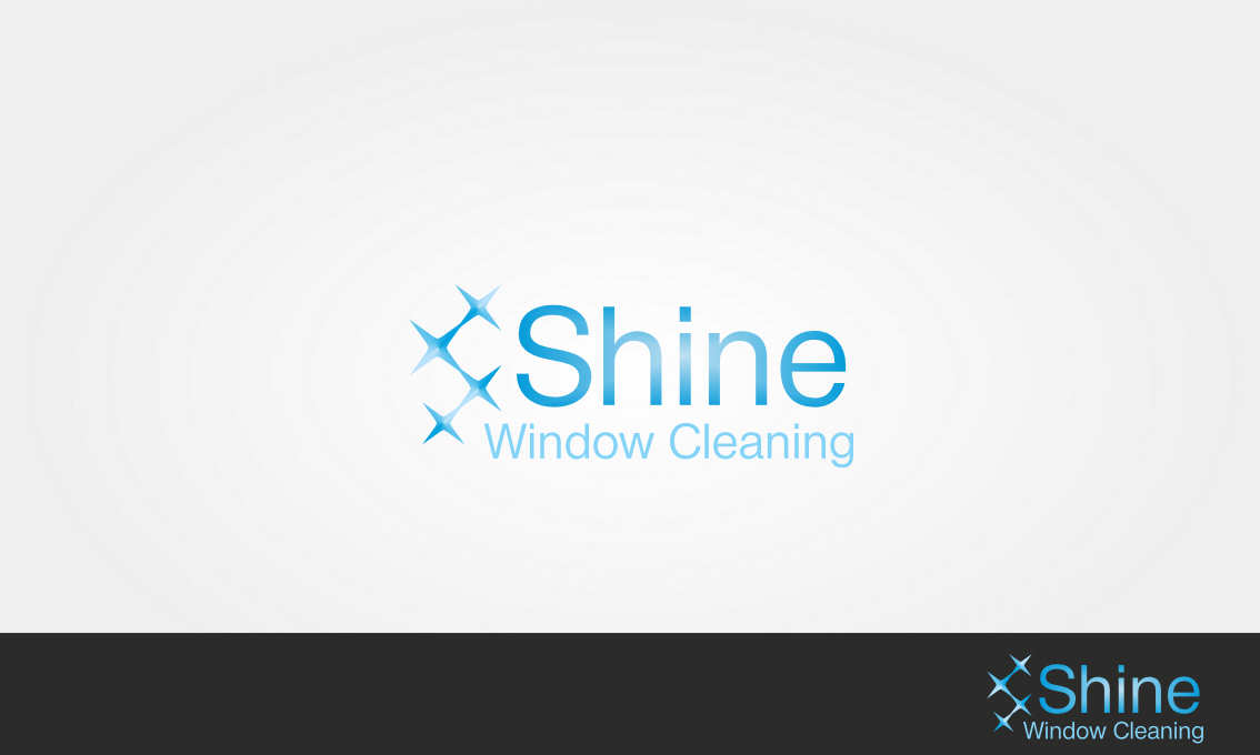 Logo Design by GeorgeLogoDesign for Shine Window Cleaning | Design #3255642