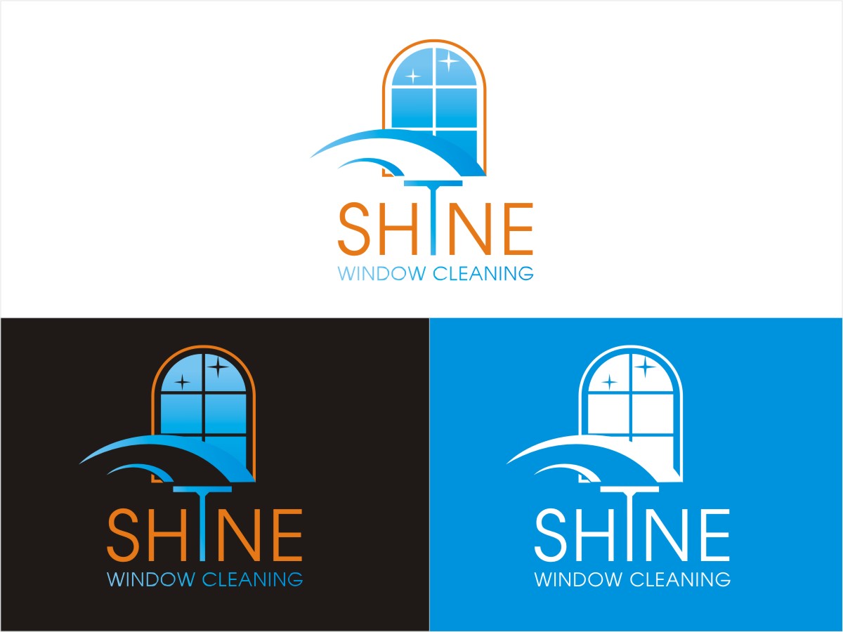Logo-Design von Sushma für Shine Window Cleaning | Design #3288735