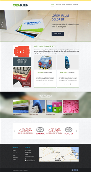 Web-Design von GlobalTech für Creabuild | Design: #3283946