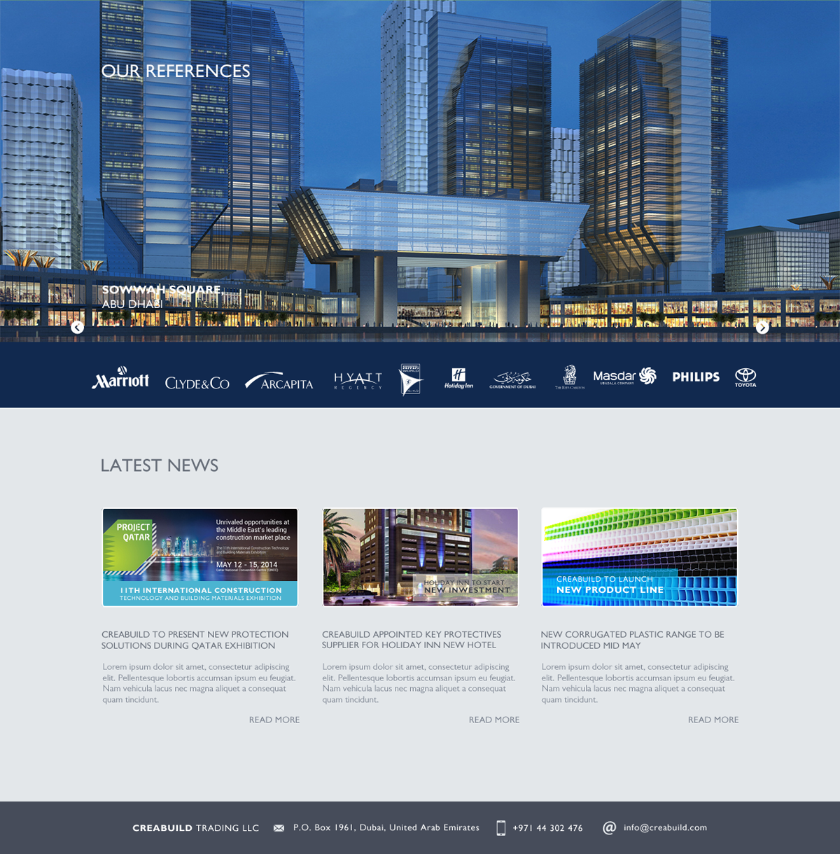 Web-Design von markomania für Creabuild | Design #3347823