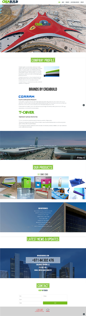 Web-Design von ProDesign3r für Creabuild | Design #3263138