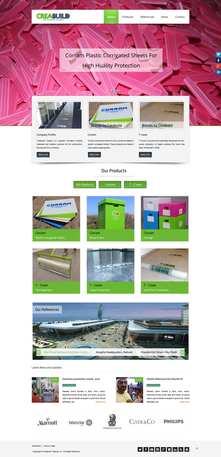 Web Design par pb pour Creabuild | Design #3265405