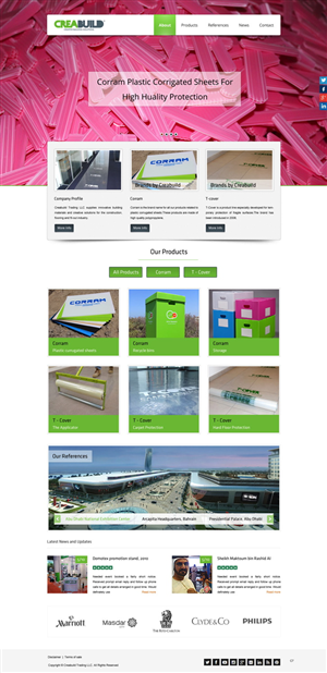 Web Design by pb for Creabuild | Design: #3265405