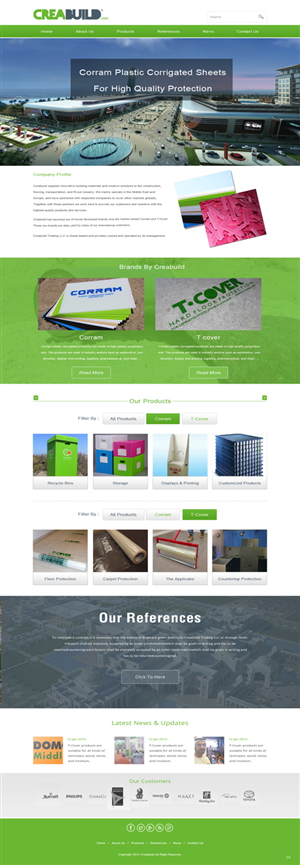 Web Design by pb for Creabuild | Design: #3265406